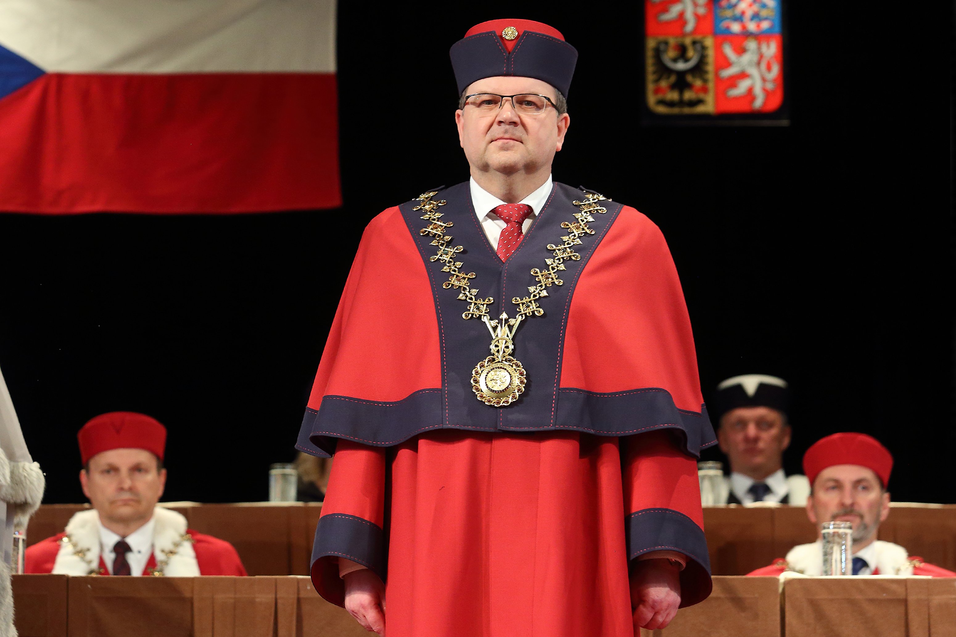 Rektor ZČU Miroslav Lávička byl slavnostně uveden do funkcejpg