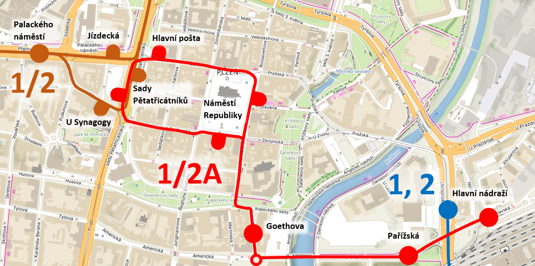 TZ 250528 mapka výluka  U Jána