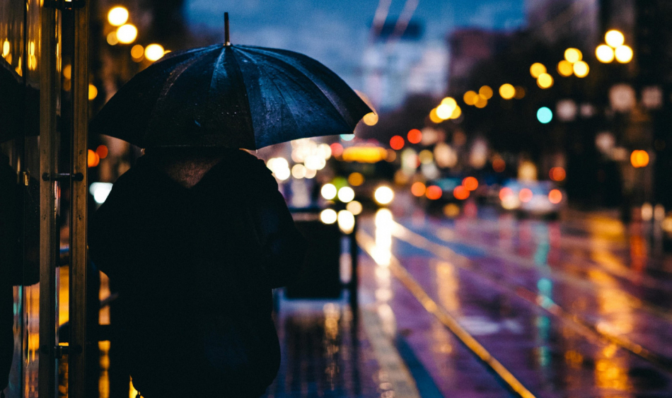 déšť, deštník, počasí
