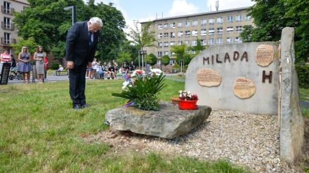 Plzeň si připomněla 74. výročí popravy Milady Horákové