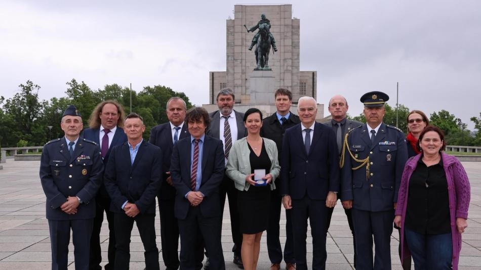 Ve čtvrtek se uskutečnilo slavnostní předání pamětních plaket péče o válečné hroby za Plzeňský kraj