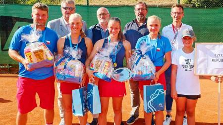 Tenisový Junior Billie Jean King Cup 2022 ovládly Češky