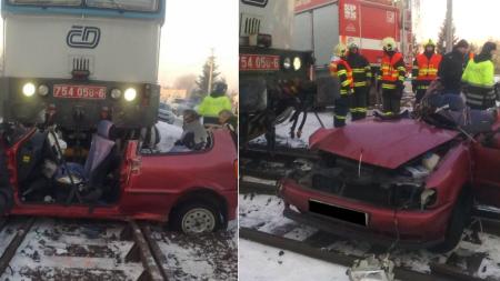 Přejezd ve Vejprnicích, kde se stalo už několik vážných nehod, chrání nově závory
