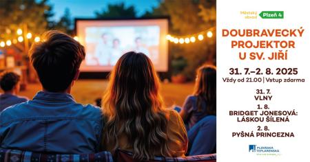 U sv. Jiří se budou promítat tři filmy. Chystá se populární Doubravecký projektor