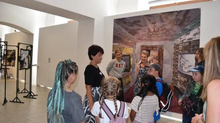Děti z Pontonu navštívily Galerii města Plzně