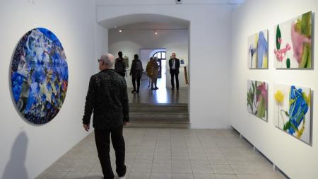Koláže, kresba i malba. V plzeňské galerii vystavuje Marie Maier