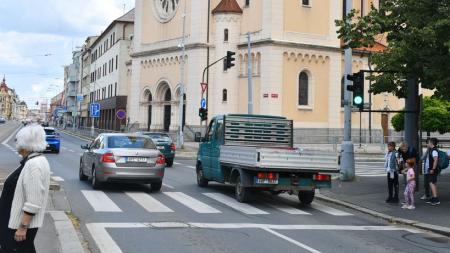 Plzeň bude měnit semafory u Chodského náměstí, město chce předejít kolapsu dopravy při poruše