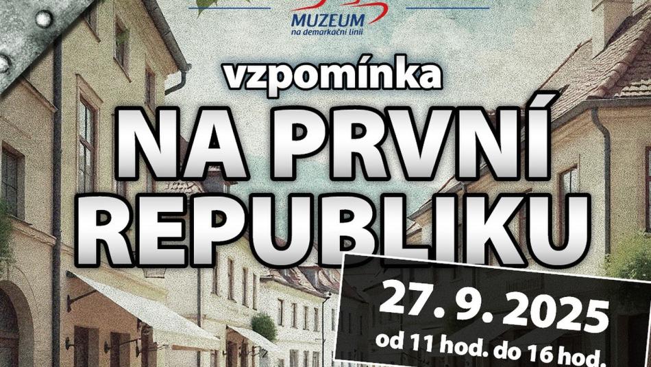 Rokycany oživí v sobotu Vzpomínka na první republiku