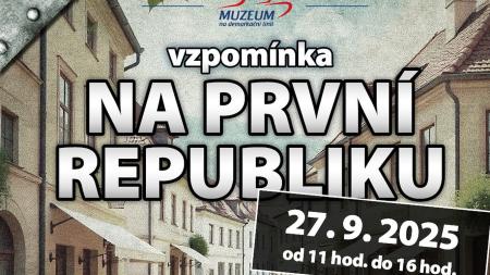 Rokycany oživí v sobotu Vzpomínka na první republiku