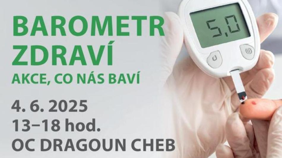 Barometr zdraví opět míří do Chebu. Preventivní akce zachraňuje životy