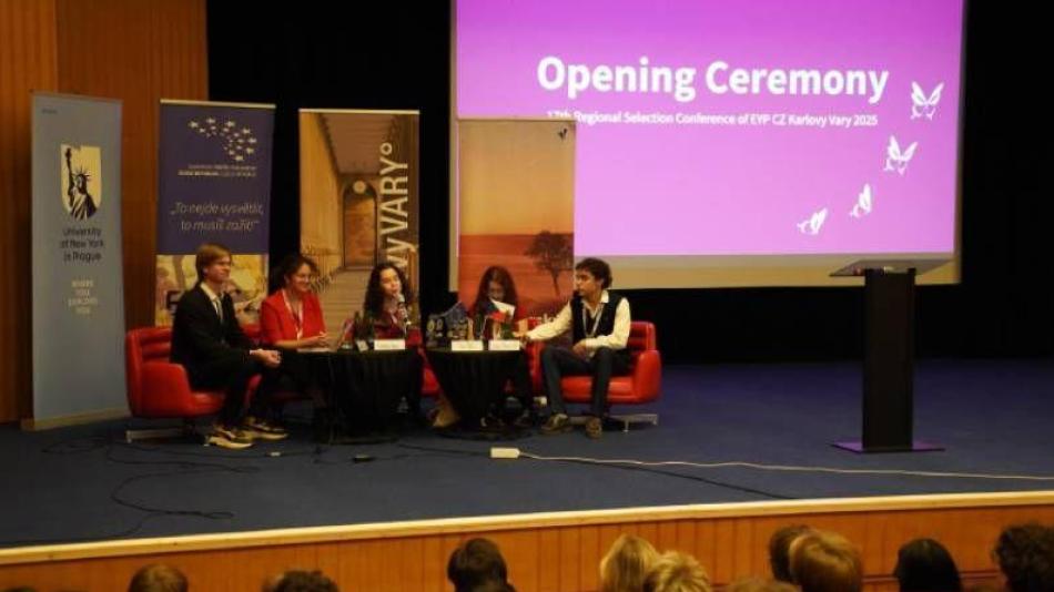Karlovy Vary hostily konferenci Evropského parlamentu mládeže