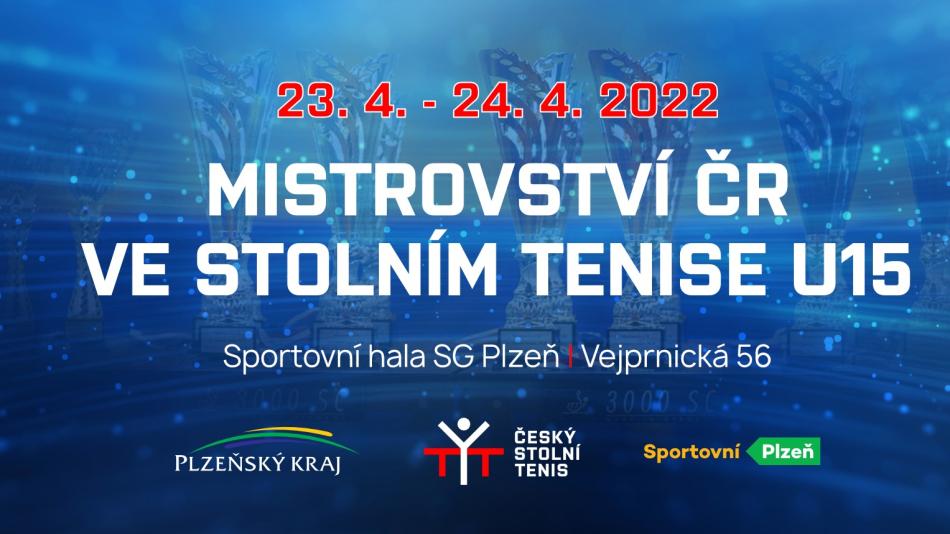Plzeň bude hostit republikové mistrovství mládeže ve stolním tenise
