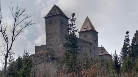 Využijte posledních pár dní k zimní komentované prohlídce hradu Kašperk