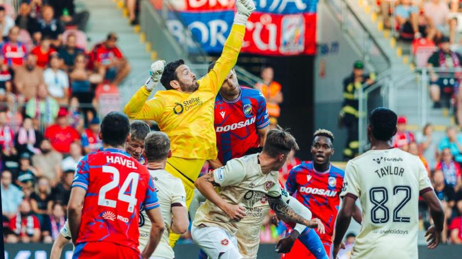 Plzeň dlouho dobývala branku Hearts marně, rozhodla až v poslední minutě nastavení!