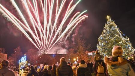 Rozsvícené stromy, světelná show i svařák na statku. Plzeňská jednička láká na kouzelný advent