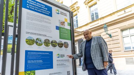 Nová výstava představuje příklady dobré praxe projektu Zdravá krajina