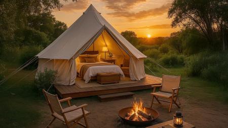 Glamping: Luxusní dobrodružství v srdci přírody