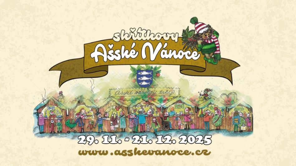 Ašské a veselé! Město zve na Skřítkovy Ašské Vánoce plné programu a novinek