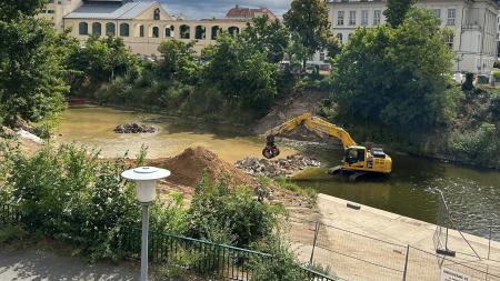 Vodárna zahájila rekonstrukci vodovodní shybky pod řekou Radbuzou
