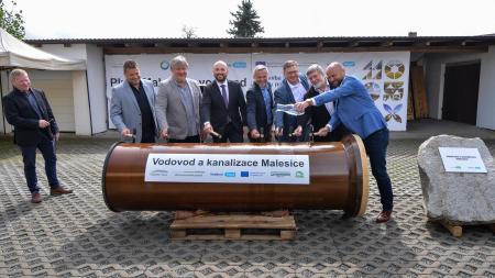 Plzeň začala v Malesicích stavět vodovod a kanalizaci za 350 milionů korun