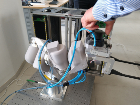 Navádění robota pomocí 3D myši