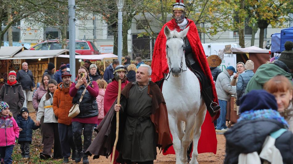 Habrmannův park provoněly svatomartinské speciality