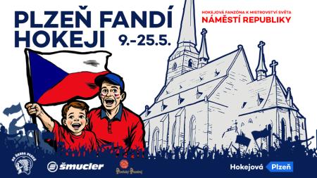 Plzeň bude žít hokejem. Na mistrovství světa chystá promítání i fanzónu na náměstí Republiky