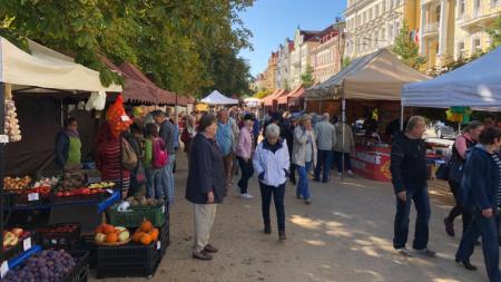 Farmářské trhy v Mariánských Lázních se letos přemístí na novou adresu