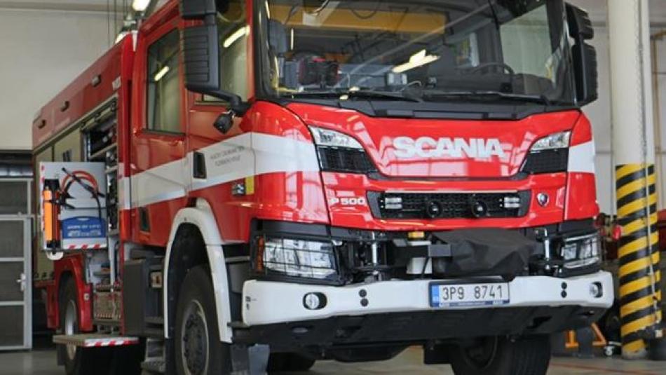 V Koperníkově ulici v Plzni vypukl požár