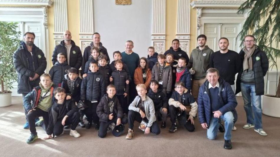 Z Domažlic si mladí francouzští hokejisté odvezli zážitky i šest gólů