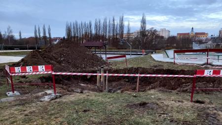 Oprava vodovodních šoupat omezí návštěvníky Škoda sport parku a jeho okolí