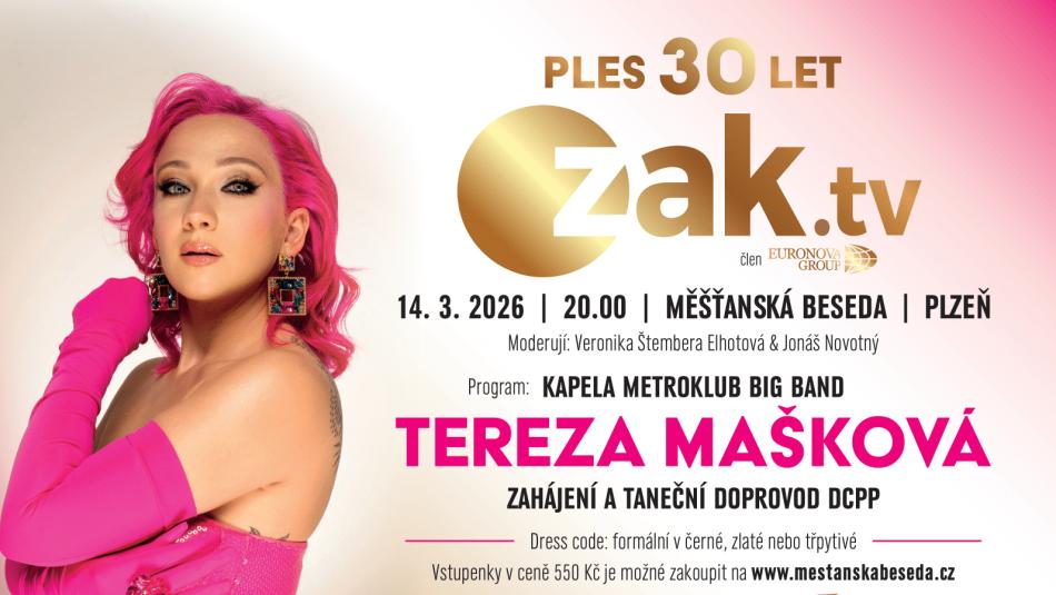 ZAK TV oslaví 30 let velkolepým plesem ve stylu třicátých let