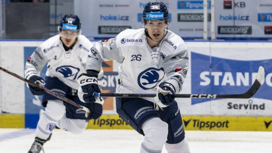 Radost z prvního extraligového gólu kalila plzeňskému Pšeničkovi prohra