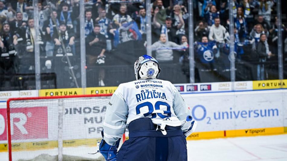 Plzeň odvezla výhru z ledu Sparty po 9 zápasech, Růžička myslel na čisté konto až v posledních vteřinách