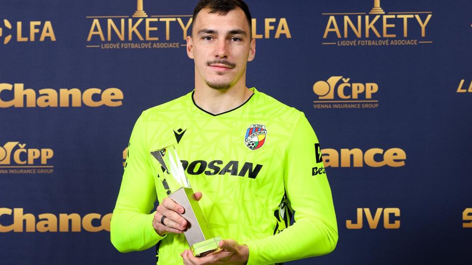 Viktoria Plzeň sbírala ocenění. Nejlepším brankářem ligy Jedlička, mezi záložníky Šulc