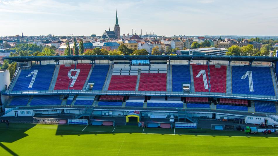 Plzeň chystá se speciální světelná instalace k zápasům Evropské ligy