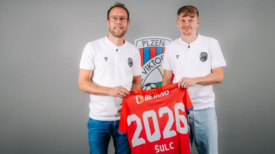 Klíčový podpis pro Plzeň! Pavel Šulc prodloužil smlouvu s Viktorií do roku 2026