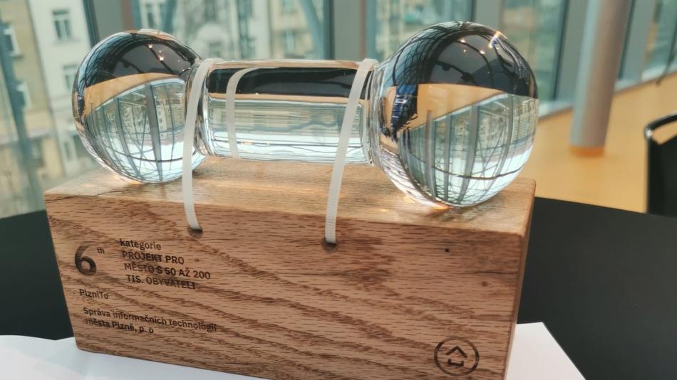 Město získalo cenu za aplikaci PlzniTo, uspěla v soutěži Chytrá města