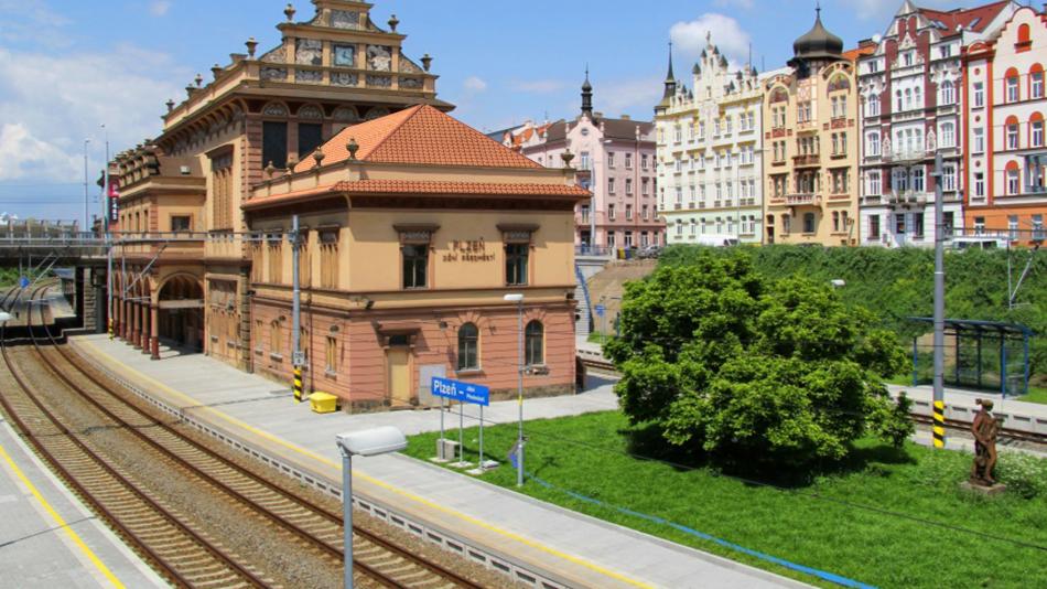 Nádražní budovu ve stanici Plzeň-Jižní Předměstí čeká rekonstrukce