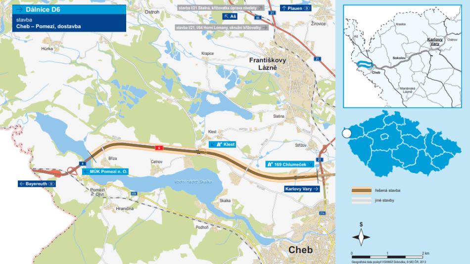 Dostavba dálnice D6: Zlepší se doprava v regionu i na mezinárodní trase