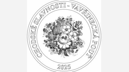 Pamětní medaile Chodských slavností letos zdobí tradiční chodský květ