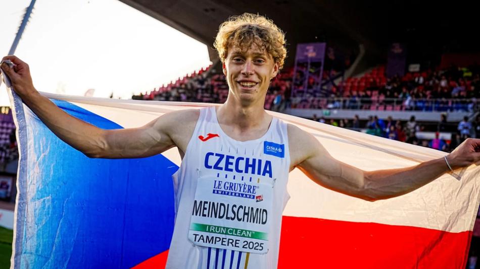 Dálkař Petr Meindlschmid je juniorským mistrem Evropy