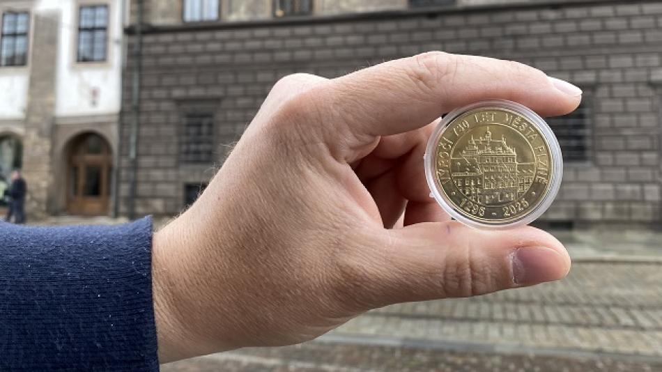 Plzeň vydává pamětní minci k 730. výročí svého založení