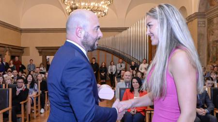 Nejlepšími mladými sportovci v Plzni jsou tenistka Krejčová a atletka Břízová