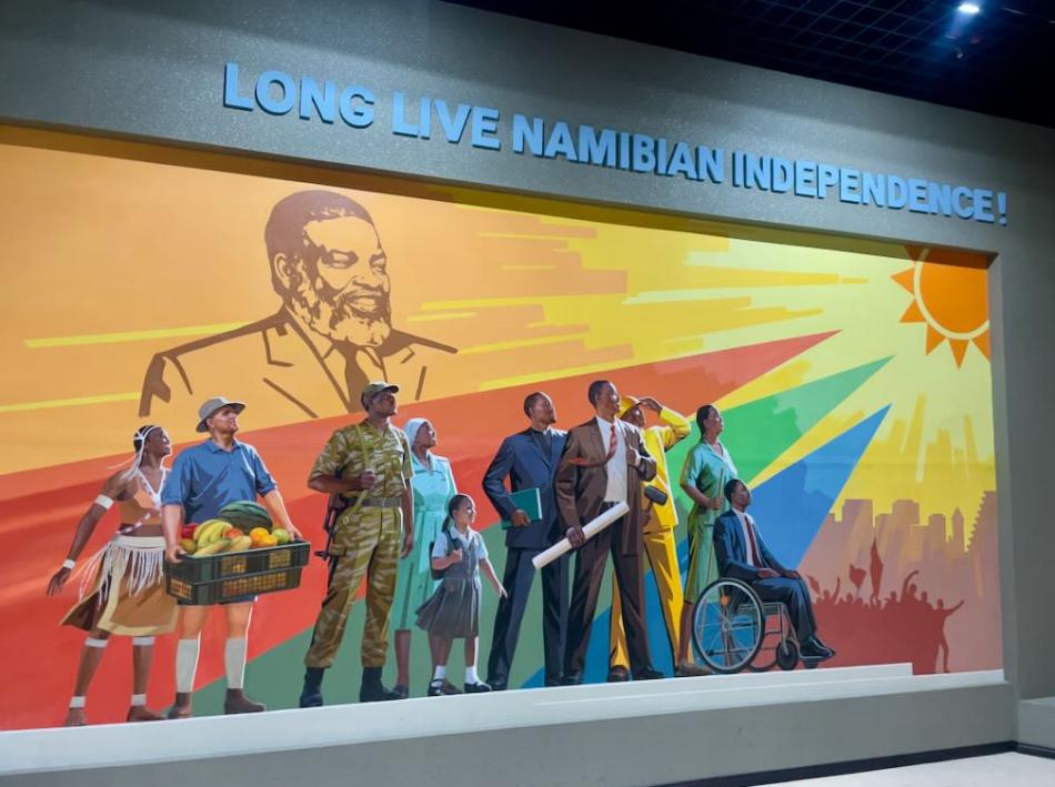 Linda Piknerová: Namibie: tři ženy, leberkäse a „Frankie“ Fredericks