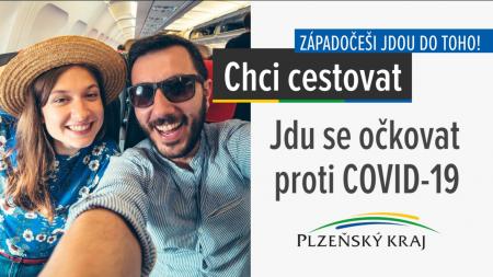 Kampaň Plzeňského kraje na podporu očkování pokračuje motivačními spoty s ambasadory