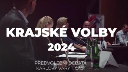 KRAJSKÉ VOLBY 2024 - Jak bude vypadat Karlovarský kraj po volbách? VELKÁ DEBATA ČÁST 1