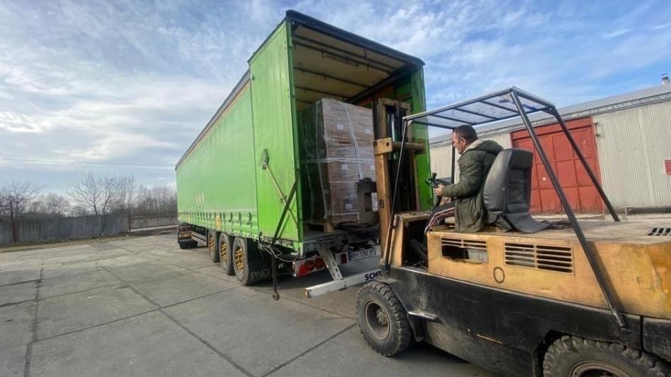 Plzeňský kraj poslal na Ukrajinu čtvrtou zásilku pomoci