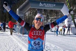 Snad se v příští sezoně dočkám Světového poháru, věří lyžařka Adéla...