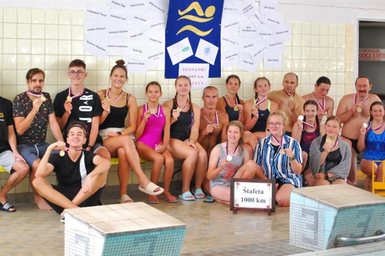 Vytrvalostní plavci překonali světový rekord